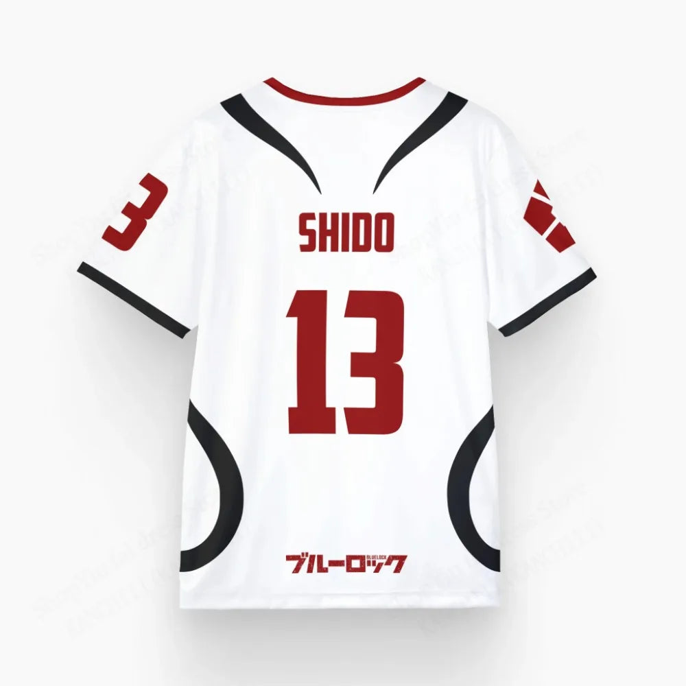 Blue Lock Sae Itoshi Anime Football Jersey – 3D Print Oversized Unisex T-Shirt