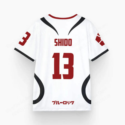 Blue Lock Sae Itoshi Anime Football Jersey – 3D Print Oversized Unisex T-Shirt