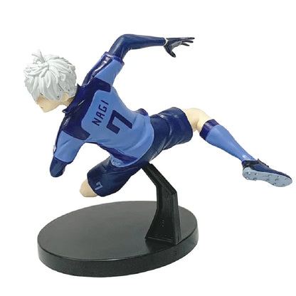Blue Lock Anime PVC Figure – Nagi & Itoshi No. 10 Collectible Display Figurine