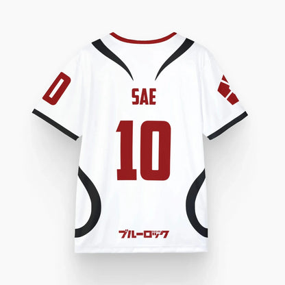 Blue Lock Sae Itoshi Anime Football Jersey – 3D Print Oversized Unisex T-Shirt