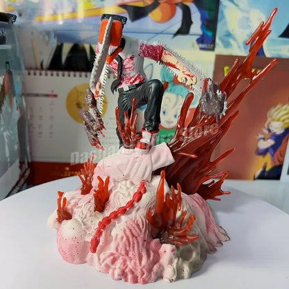 Chainsaw Man Denji, Pochita & Makima Anime Figures – Collectible Display Statues