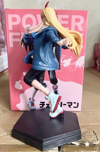 Chainsaw Man Denji, Power, Pochita & Makima 21cm Anime Figures – PVC Collectibles