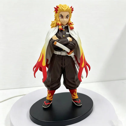 Demon Slayer Tanjiro Kamado & Mitsuri Kanroji Anime Figures – Kizuna Series Collectible Desk Display