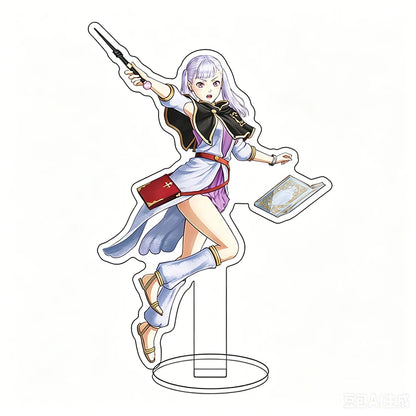 Black Clover Acrylic Stand Figure – 16CM Anime Display Stand | Asta, Yuno, Noelle & Yami