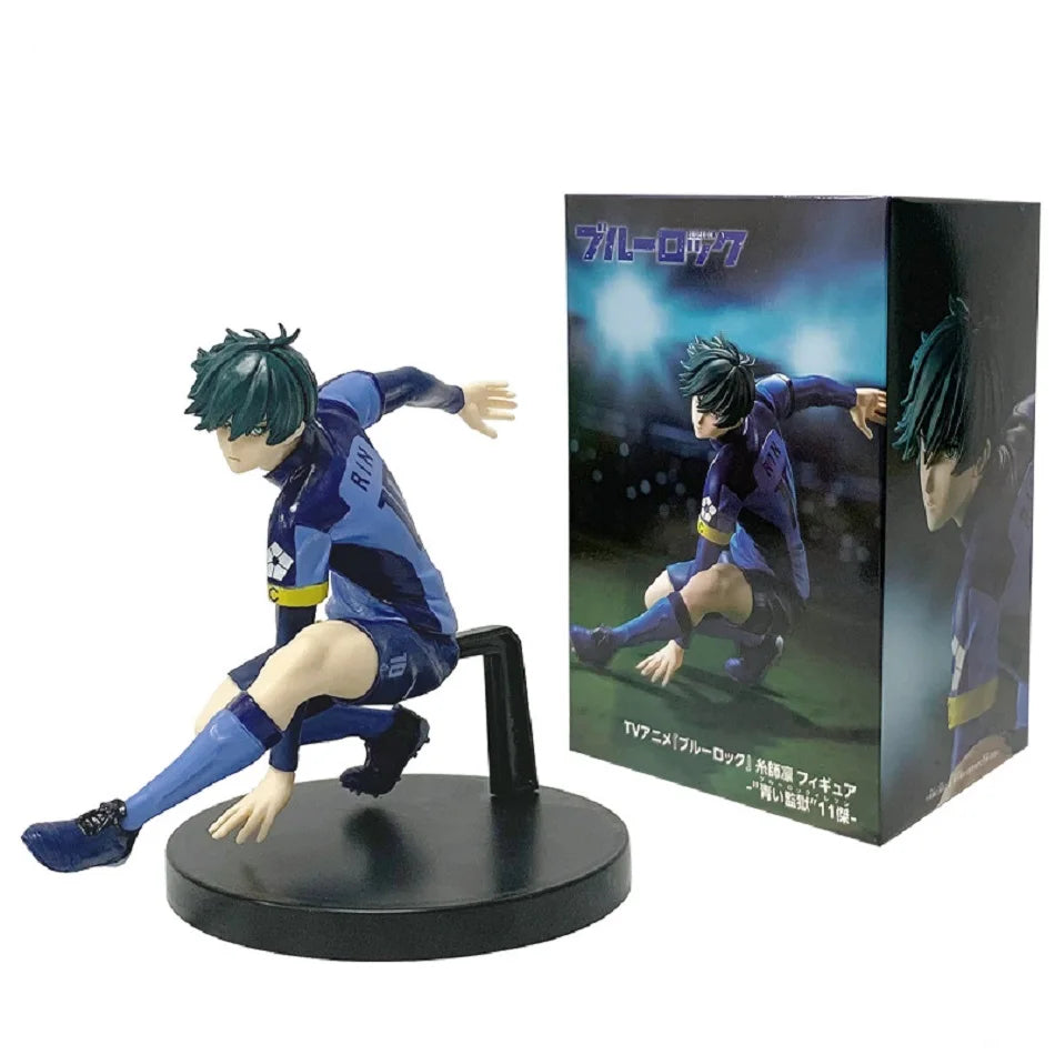 Blue Lock Anime PVC Figure – Nagi & Itoshi No. 10 Collectible Display Figurine