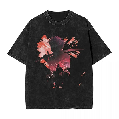 BLEACH Kenpachi Zaraki Oversized Graphic T-Shirt – Unisex Anime Streetwear Tee