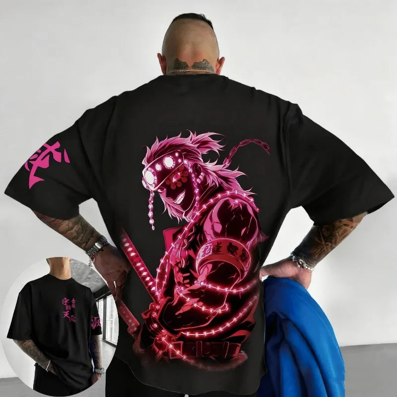 Demon Slayer Tengen Uzui Anime T-Shirt – Unisex Summer Graphic Tee 2026
