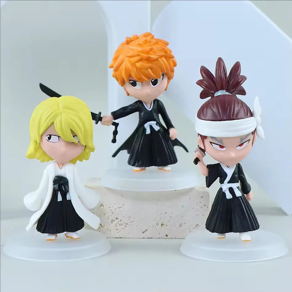 BLEACH Ichigo Kurosaki Black Action Figure – PVC Anime Collectible Figurine & Desk Decoration