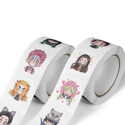 500PCS Demon Slayer Anime Sticker Pack – Kawaii Laptop, Phone & Gift Decorating Stickers
