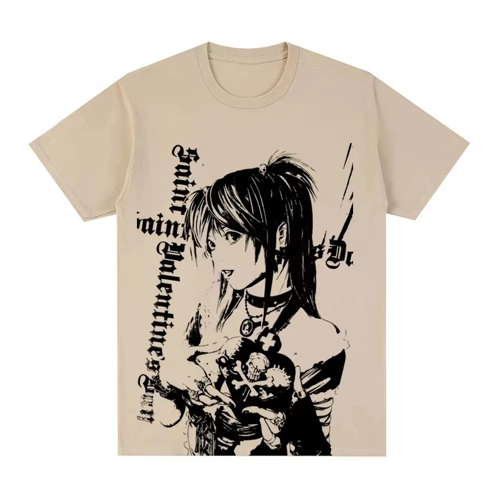 Death Note Misa Amane Vintage T-Shirt – Unisex Gothic Anime Streetwear Tee