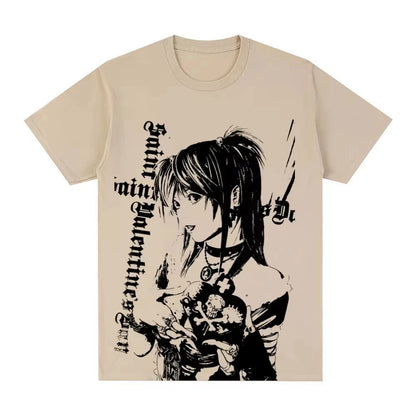 Death Note Misa Amane Vintage T-Shirt – Unisex Gothic Anime Streetwear Tee