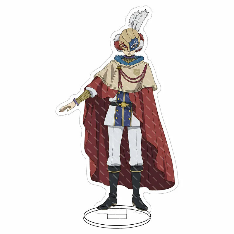 Black Clover Acrylic Stand Figure – 16CM Anime Display Stand | Asta, Yuno, Noelle & Yami