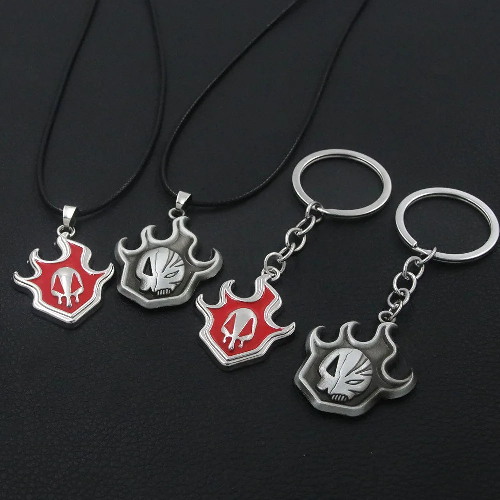 BLEACH: Thousand-Year Blood War Ichigo Zangetsu Keychain – Anime Sword Pendant Keyring