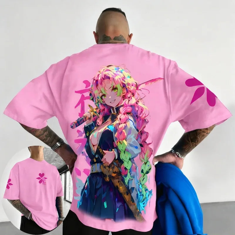Demon Slayer Tengen Uzui Anime T-Shirt – Unisex Summer Graphic Tee 2026