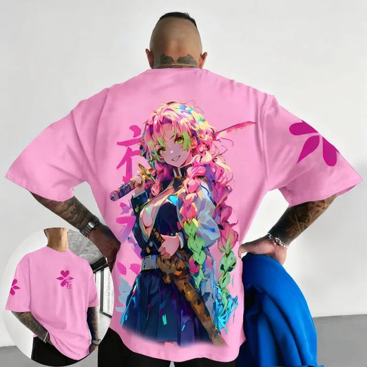 Demon Slayer Tengen Uzui Anime T-Shirt – Unisex Summer Graphic Tee 2026