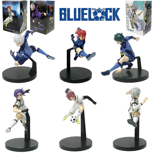 Blue Lock Anime PVC Figure – Nagi & Itoshi No. 10 Collectible Display Figurine