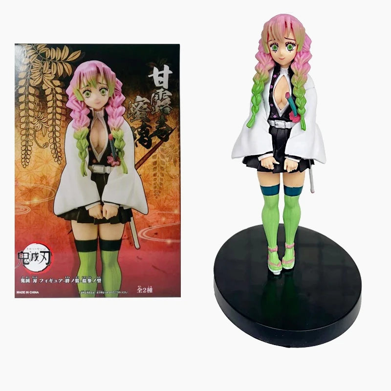 Demon Slayer Anime Action Figures – Tanjiro, Nezuko, Zenitsu & Inosuke Collectible Models