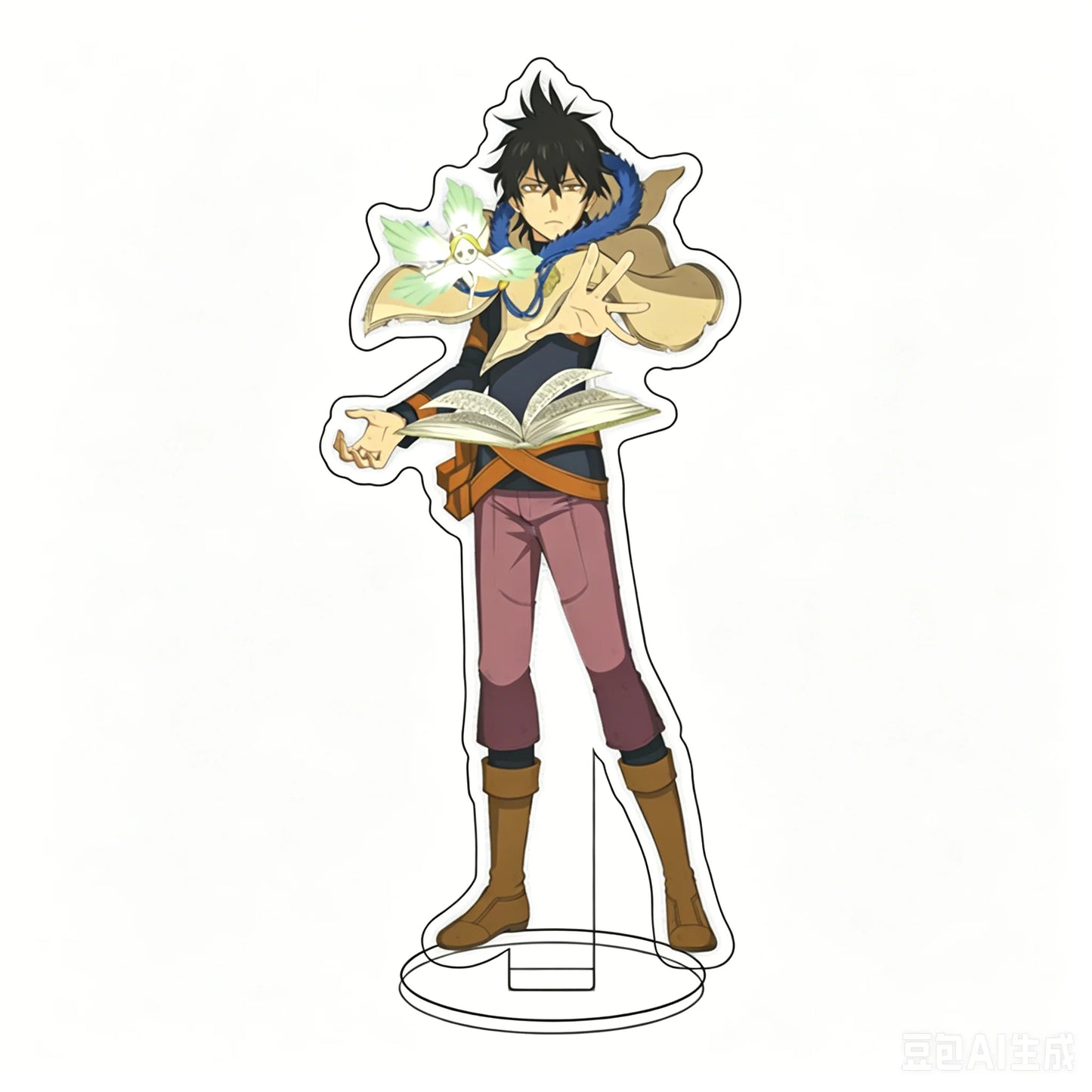 Black Clover Acrylic Stand Figure – 16CM Anime Display Stand | Asta, Yuno, Noelle & Yami
