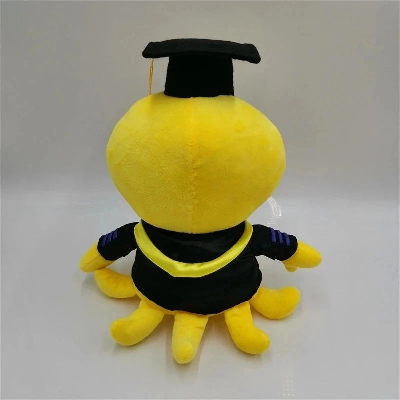 Assassination Classroom Koro Sensei Plush Toy – Cute Octopus Stuffed Doll Anime Collectible