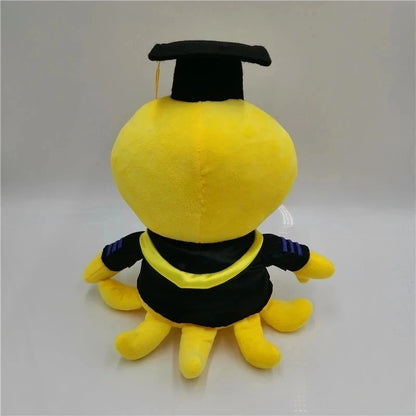 Assassination Classroom Koro Sensei Plush Toy – Cute Octopus Stuffed Doll Anime Collectible