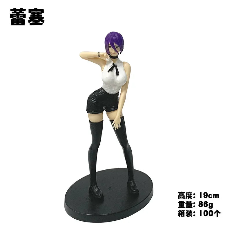 Chainsaw Man & Reze PVC Anime Figures – 13–19cm Collectible Display Figurines