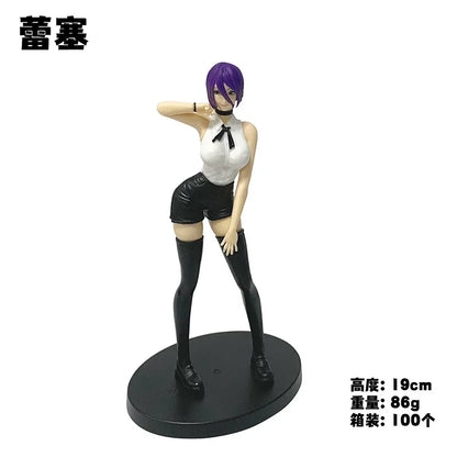 Chainsaw Man & Reze PVC Anime Figures – 13–19cm Collectible Display Figurines