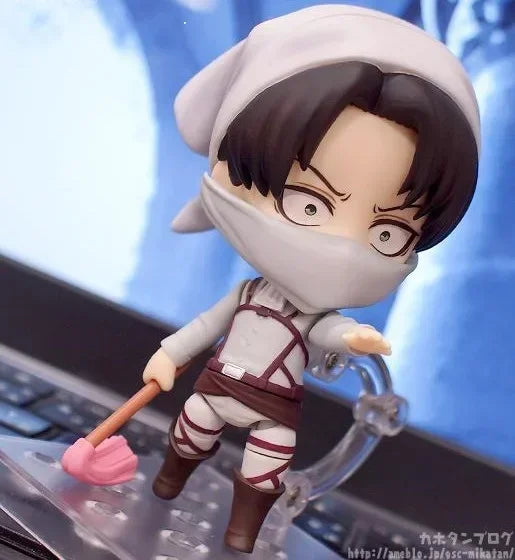 Anime Attack on Titan Mikasa Ackerman 203 Eren Jaeger 207 Rivaille 213 Dolls PVC Action Figure Collective Toy