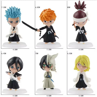 BLEACH Ichigo Kurosaki Black Action Figure – PVC Anime Collectible Figurine & Desk Decoration