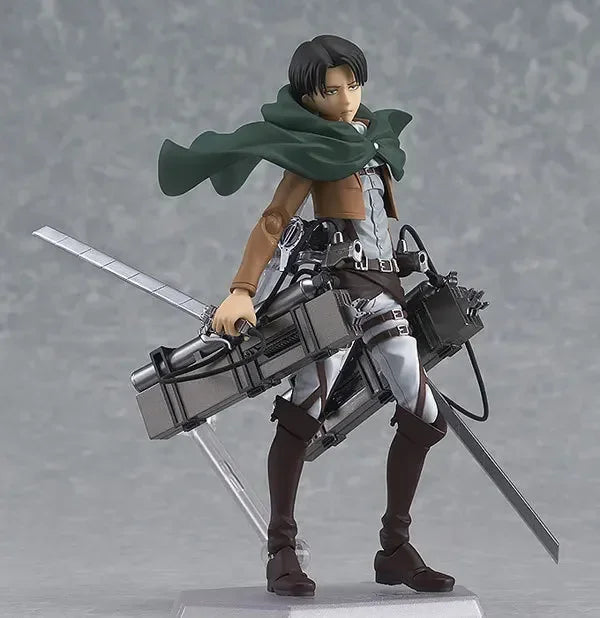 Anime Attack on Titan Mikasa Ackerman 203 Eren Jaeger 207 Rivaille 213 Dolls PVC Action Figure Collective Toy