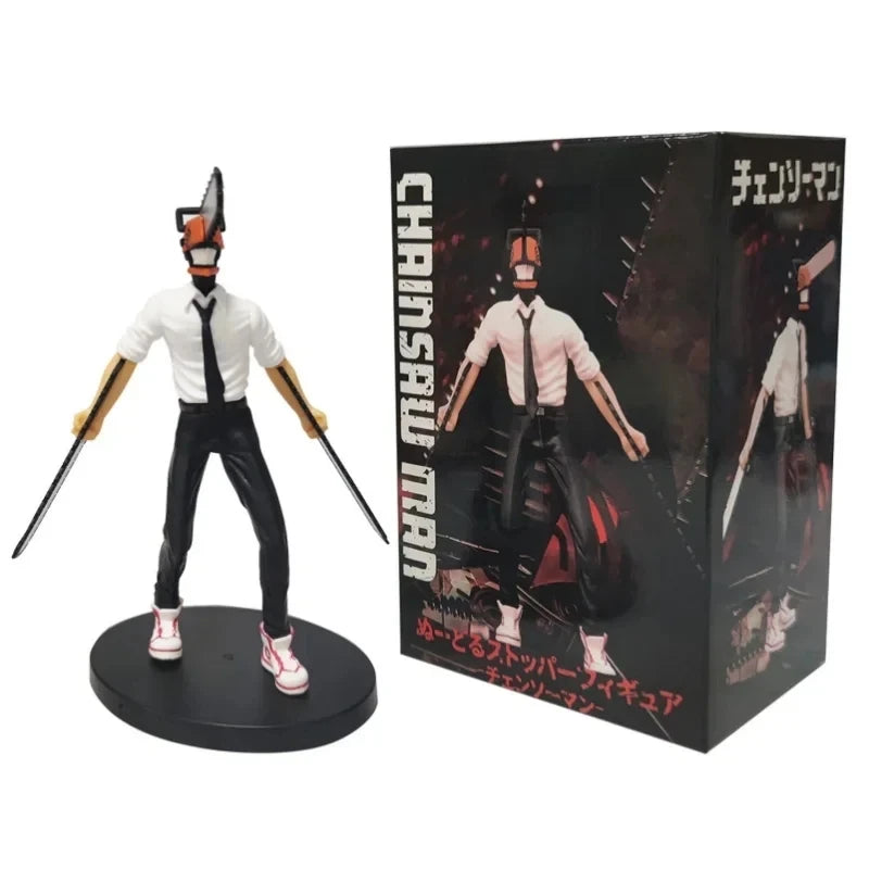 Chainsaw Man Denji & Power 19cm Anime Figures – PVC Collectible Figurines