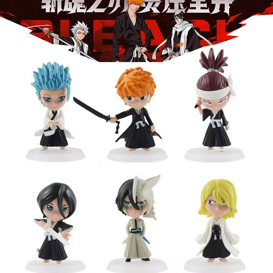 BLEACH Ichigo Kurosaki Black Action Figure – PVC Anime Collectible Figurine & Desk Decoration