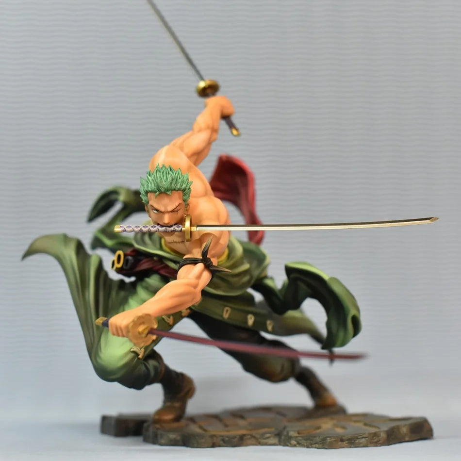 New 20cm One Piece Anime Figure GK Roronoa Zoro PVC Action Figure Collection Model Doll Toy Gift Decoration