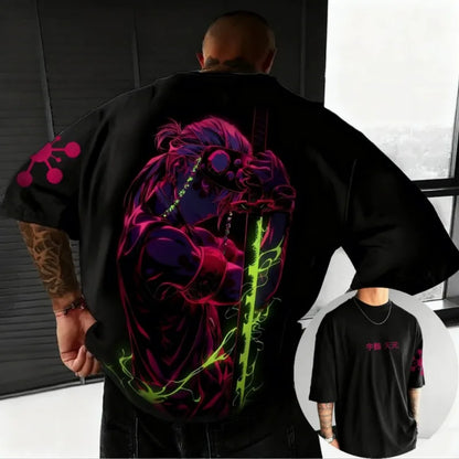 Demon Slayer Tengen Uzui Anime T-Shirt – Unisex Summer Graphic Tee 2026