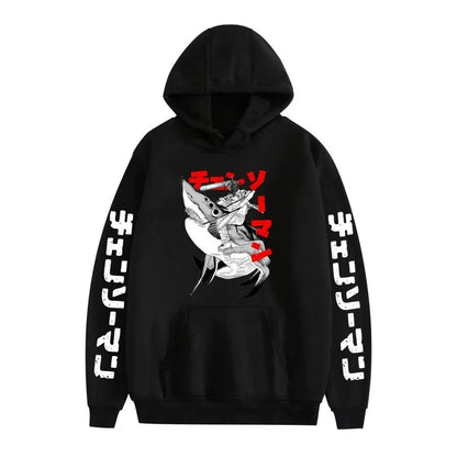 Chainsaw Man Pochita Hoodie – Unisex Harajuku Anime Streetwear Pullover