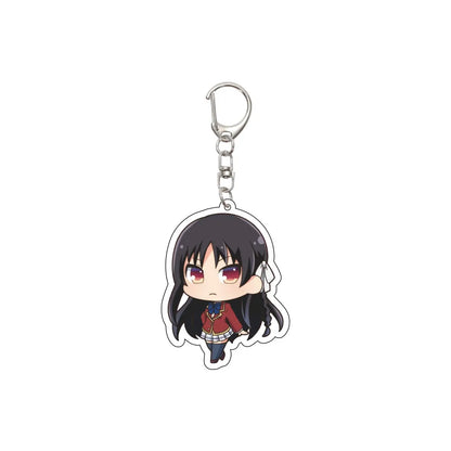 Classroom of the Elite 55mm Acrylic Keychains – Ayanokōji, Horikita, Kei & Airi