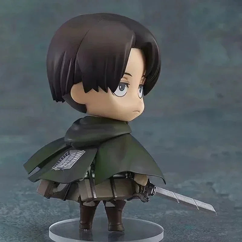 Anime Attack on Titan Mikasa Ackerman 203 Eren Jaeger 207 Rivaille 213 Dolls PVC Action Figure Collective Toy