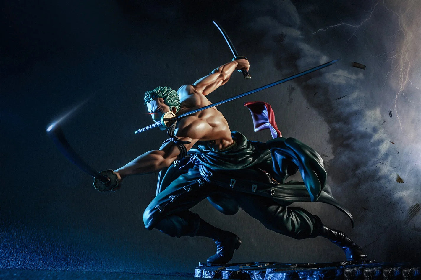 New 20cm One Piece Anime Figure GK Roronoa Zoro PVC Action Figure Collection Model Doll Toy Gift Decoration