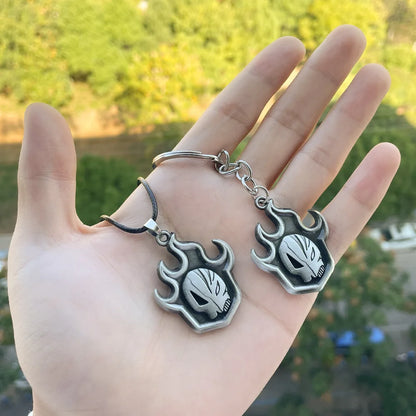 BLEACH: Thousand-Year Blood War Ichigo Zangetsu Keychain – Anime Sword Pendant Keyring
