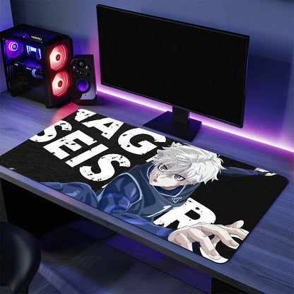 Blue Lock Nagi Seishiro Large Gaming Mouse Pad – Non-Slip Anime Desk Mat