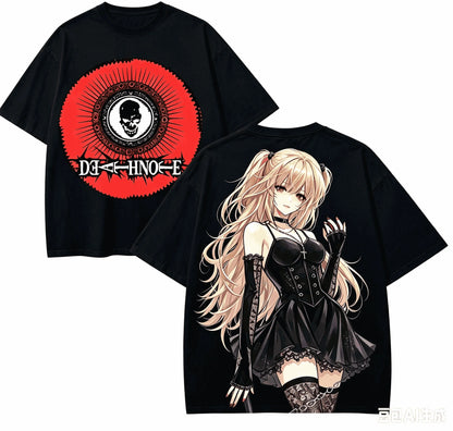 Death Note Oversized T-Shirt – Unisex Harajuku Anime High-Street Tee