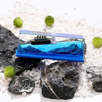 One Piece Going Merry Floating Barcos Thousand Sunny Ship in Fluid Liquid Barcos Floating Boat Desk Decor Living Room Decoration