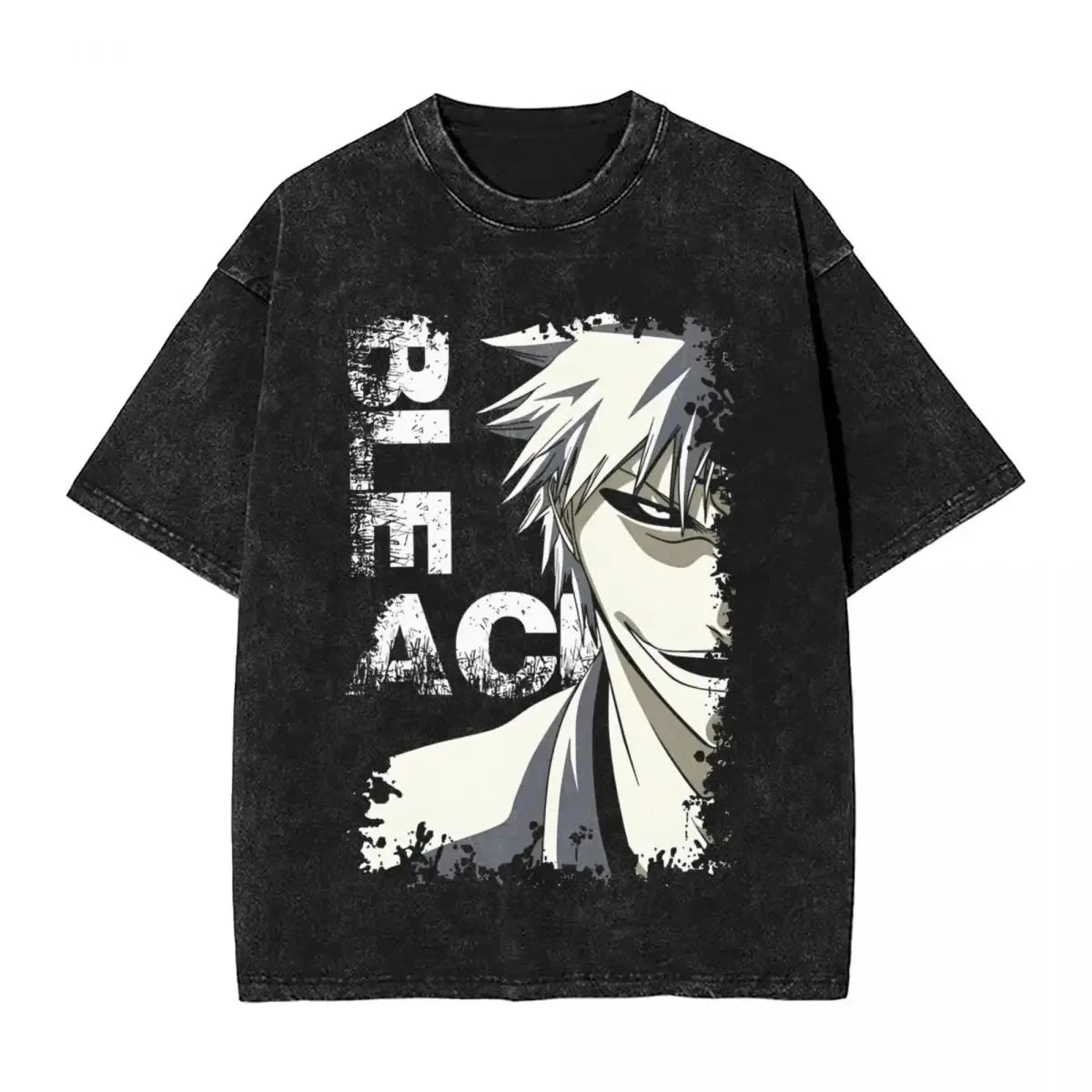 BLEACH Kenpachi Zaraki Oversized Graphic T-Shirt – Unisex Anime Streetwear Tee