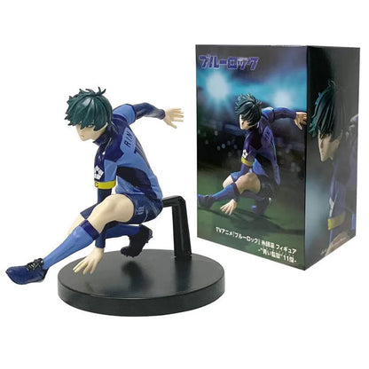 Blue Lock Nagi Seishiro & Rin Itoshi 13cm Anime Figures – PVC Collectible Figurines