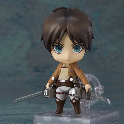 Anime Attack on Titan Mikasa Ackerman 203 Eren Jaeger 207 Rivaille 213 Dolls PVC Action Figure Collective Toy
