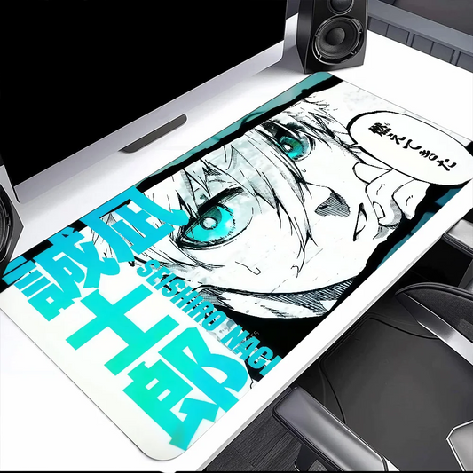 Blue Lock Nagi Seishiro Large Gaming Mouse Pad – Non-Slip Anime Desk Mat
