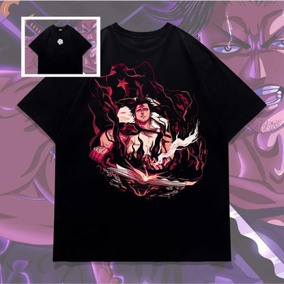 Black Clover Yami Sukehiro Graphic T-Shirt – Unisex Cotton Anime Streetwear Tee