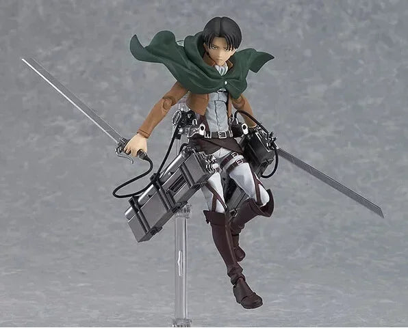 Anime Attack on Titan Mikasa Ackerman 203 Eren Jaeger 207 Rivaille 213 Dolls PVC Action Figure Collective Toy