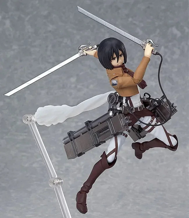 Anime Attack on Titan Mikasa Ackerman 203 Eren Jaeger 207 Rivaille 213 Dolls PVC Action Figure Collective Toy