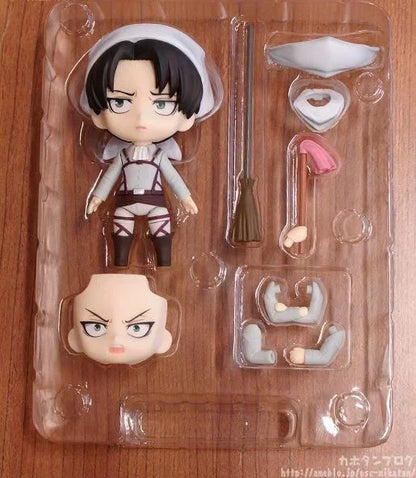 Anime Attack on Titan Mikasa Ackerman 203 Eren Jaeger 207 Rivaille 213 Dolls PVC Action Figure Collective Toy
