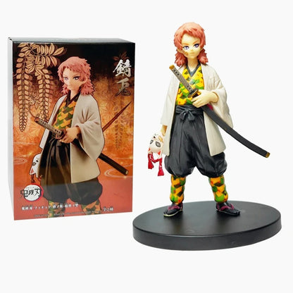 Demon Slayer Anime Action Figures – Tanjiro, Nezuko, Zenitsu & Inosuke Collectible Models